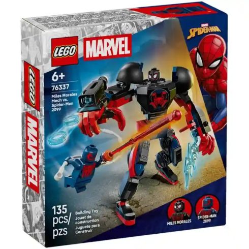 Lego Marvel 76337 Miles Morales robot vs. Pókember 2099
