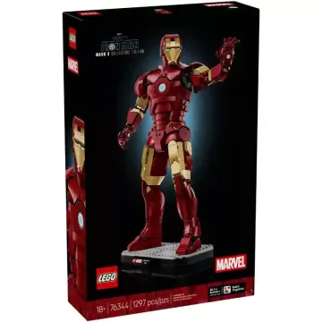 Lego Marvel 76344 Vasember Mark 3, gyűjtői kiadás