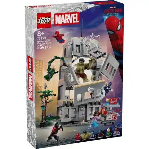 LEGO® Marvel 76350 Pókember és Hulk csatája