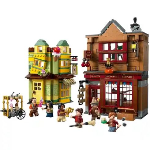 Lego Harry Potter 76452 Kviddics™ a javából sportszaküzlet és a Fagylaltszalon