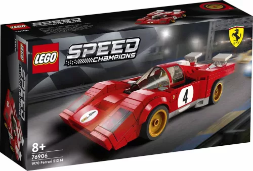 Lego Speed Champions 76906 1970 Ferrari 512 M versenyautó