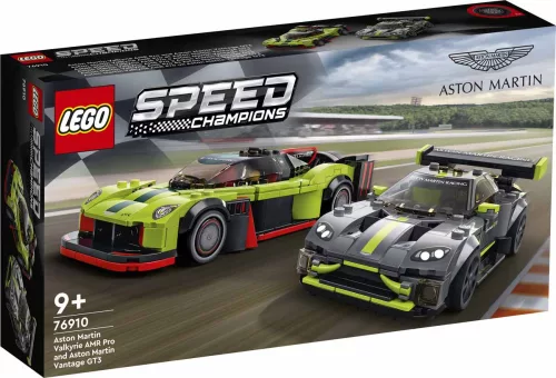 Lego Speed Champions 76910 Aston Martin Valkyrie AMR Pro és Aston Martin Vantage GT3 versenyautók