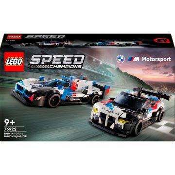   Lego Speed Champions 76922 BMW M4 GT3 & BMW M Hybrid V8 versenyautók