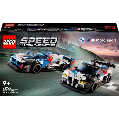 Lego Speed Champions 76922 BMW M4 GT3 & BMW M Hybrid V8 versenyautók