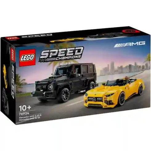 Lego Speed Champions 76924 Mercedes-AMG G 63 és Mercedes-AMG SL 63 autók