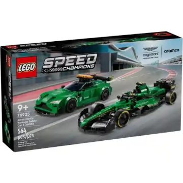   Lego Speed Champions 76925 Aston Martin biztonsági autó és AMR23 versenyautó