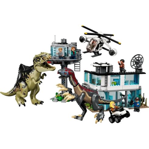 Lego Jurassic World 76949 Giganotosaurus és Therizinosaurus támadás