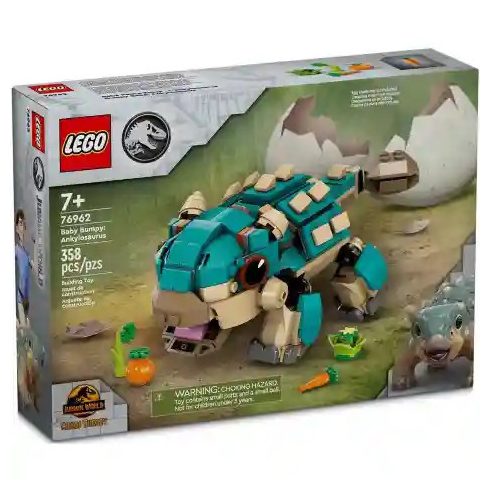 Lego Jurassic World 76962 Bébi Bütyök: ankylosaurus dinó