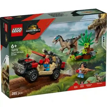   Lego Jurassic World 76972 Terepjárós menekülés a raptor dino elől