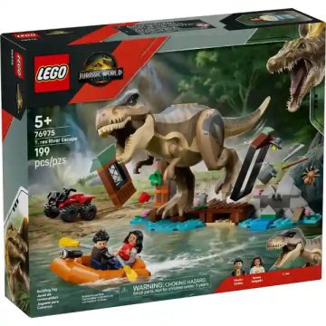   Lego Jurassic World 76975 Menekülés a folyónál a T-Rex dinó elől