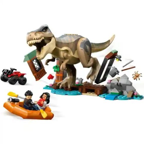 Lego Jurassic World 76975 Menekülés a folyónál a T-Rex dinó elől