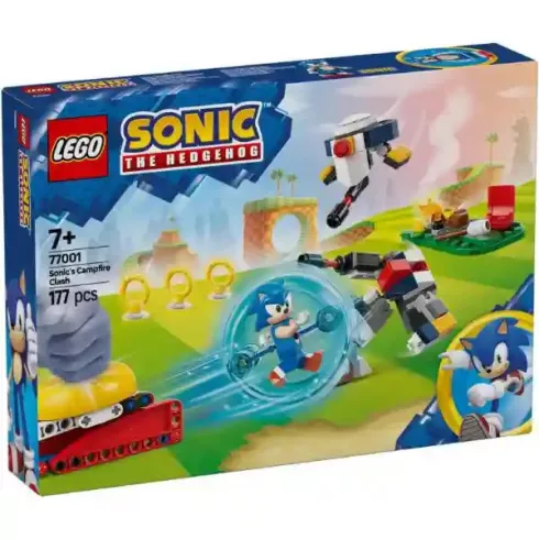 Lego Sonic the Hedgehog™ 77001 Sonic csatája a tábortűznél, Sonic a sündisznó