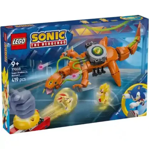 Lego Sonic the Hedgehog™ 77003 Super Shadow Biolizard gyík ellen, Sonic a sündisznó