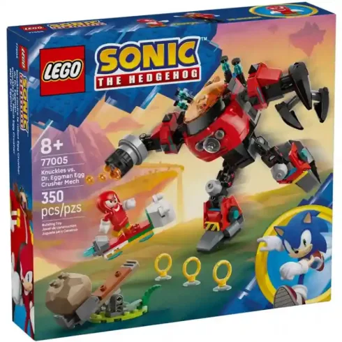 Lego Sonic the Hedgehog™ 77005 Knuckles vs. Dr. Eggman Egg Crusher robotja
