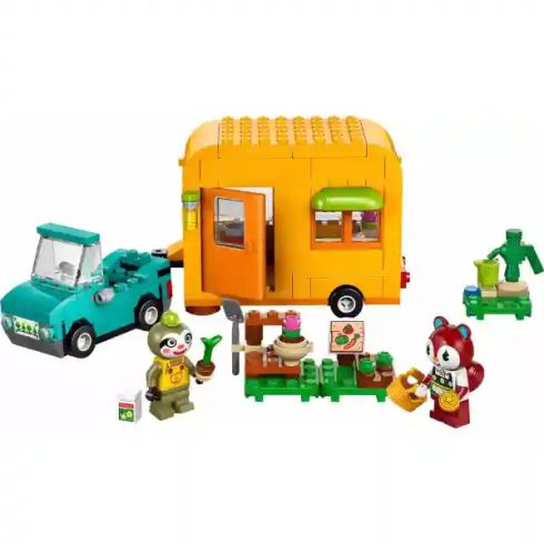 Lego Animal Crossing 77054 Leif karavánja és kertészeti boltja