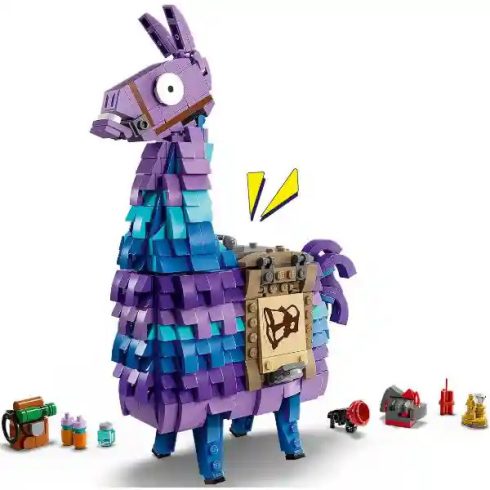 Lego Fortnite 77071 Supply Llama láma pinyáta figura