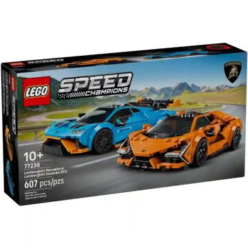   Lego Speed Champions 77238 Lamborghini Revuelto és Huracán STO szuperautók
