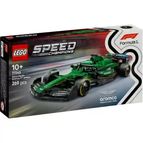 Lego Speed Champions 77245 Aston Martin Aramco F1® AMR24 Formula 1 versenyautó