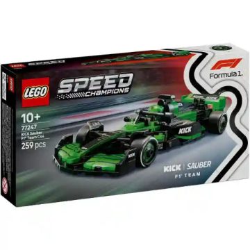   Lego Speed Champions 77247 KICK Sauber F1® Team C44 Formula 1 versenyautó