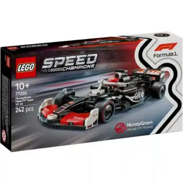   Lego Speed Champions 77250 MoneyGram Haas F1® Team VF-24 Formula 1 versenyautó