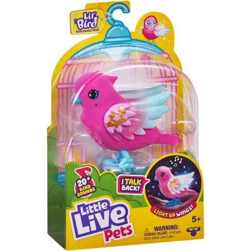 Little Live Pets - Interaktív beszélő madár - több színben