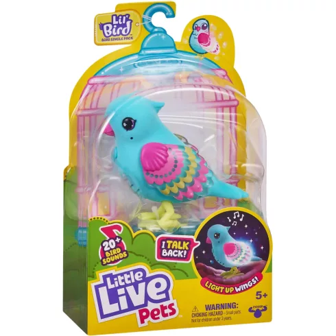 Little Live Pets - Interaktív beszélő madár - több színben