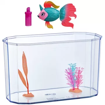   Little Live Pets - Úszkáló unikornis halacska akváriummal