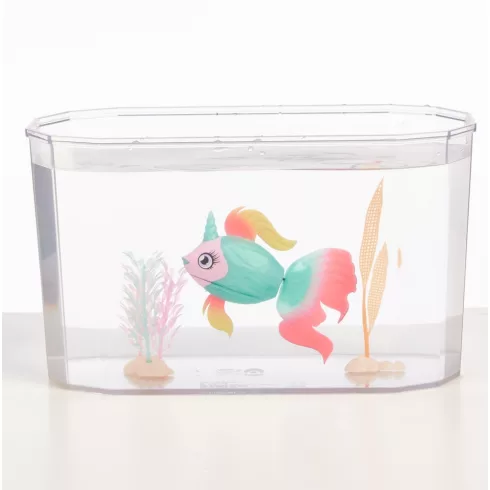 Little Live Pets - Úszkáló unikornis halacska akváriummal