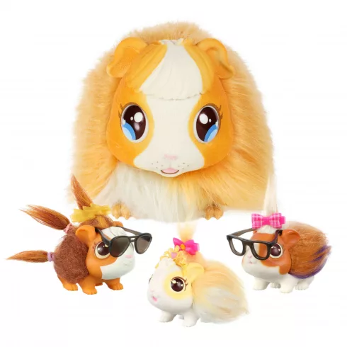 Little Live Pets - Interaktív Mama Surprise tengerimalac bébi hörcsögökkel