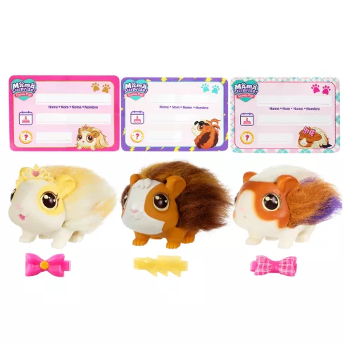 Little Live Pets - Interaktív Mama Surprise tengerimalac bébi hörcsögökkel