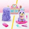 Little Live Pets - Cutie Cuts kutyakozmetika meglepetés plüss kiskutyával - lila