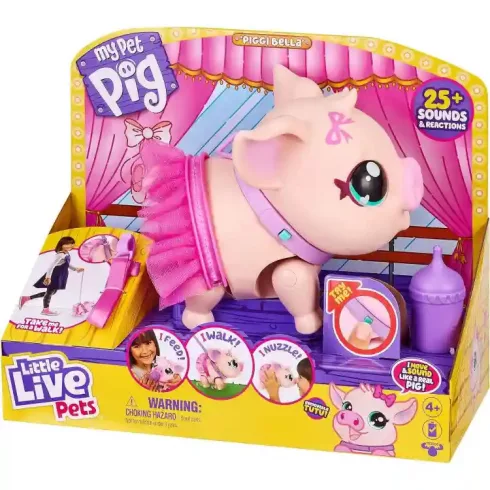 Little Live Pets - Bella, az interaktív lány kismalac