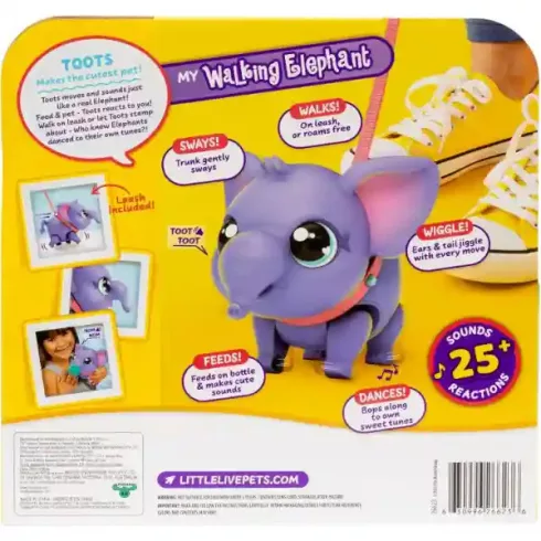 Little Live Pets - Fáni, az interaktív sétáló elefánt