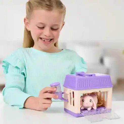 Little Live Pets Mama Surprise Mini - Nyuszimama bébi nyulakkal