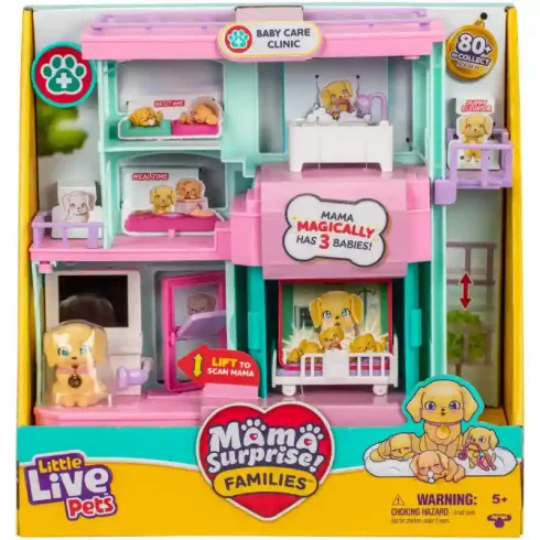 Little Live Pets Mama Surprise Families - Állatkórház kuytusokkal