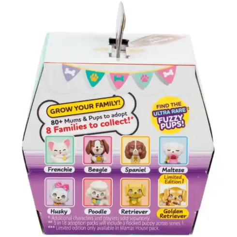 Little Live Pets Mama Surprise Families - Örökbefogadás: Gyűtjhető meglepetés kutyus figurák