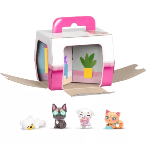 Little Live Pets Mama Surprise Families - Örökbefogadás: Gyűtjhető meglepetés kutya és cica figurák