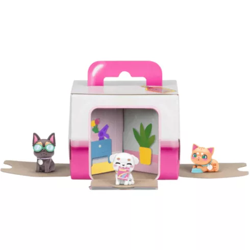 Little Live Pets Mama Surprise Families - Örökbefogadás: Gyűtjhető meglepetés kutya és cica figurák