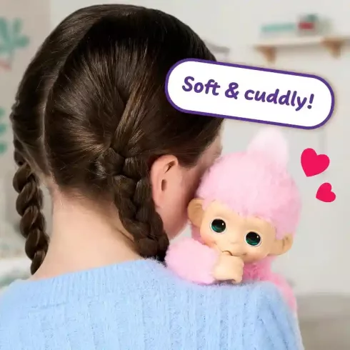 Little Live Pets My Baby Monkey Minis - Luna Lemon, az interaktív bébi majom