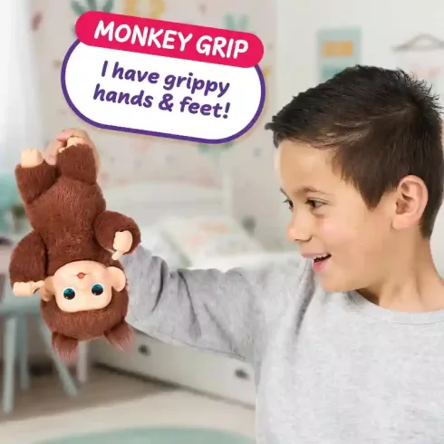 Little Live Pets My Baby Monkey Minis - Chikki Cherry, az interaktív bébi majom