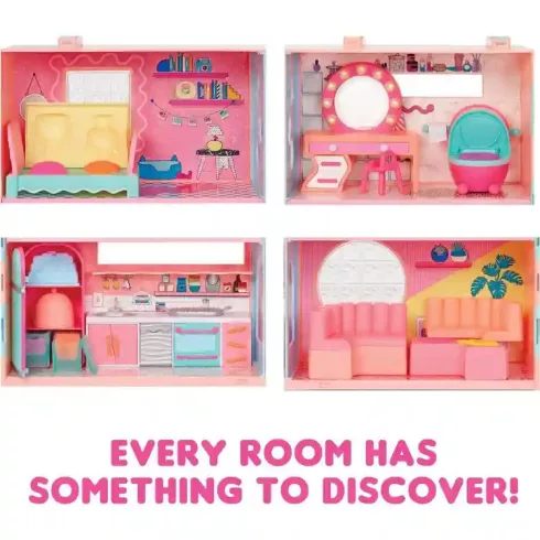 L.O.L. Surprise! varázslatos babaház homokgyurmával