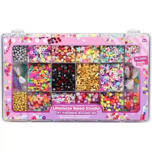 Ultimate Bead Studio 10.000 darabos barátság karkötő készítő készlet