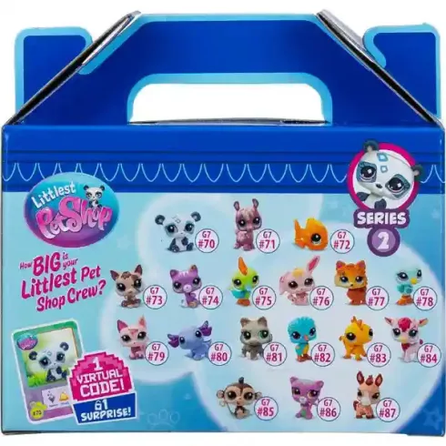 Littlest Pet Shop LPS - Axolotl figura (#80)