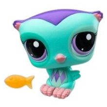 Littlest Pet Shop LPS - Bagoly figura (#137)