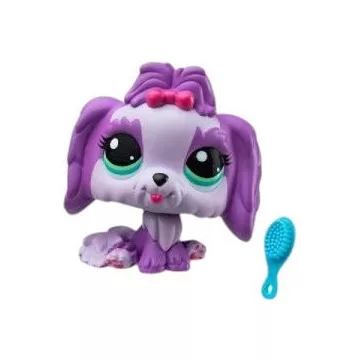 Littlest Pet Shop LPS - Lhasa apso kutya figura (#144)