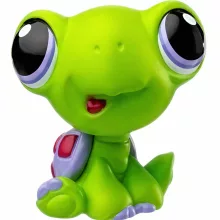   Littlest Pet Shop LPS - Teknős figura (#133) - csomagolás nélkül