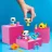   Littlest Pet Shop LPS - Strand gyűjtői készlet figurákkal (kutya, pelikán, hal, delfin, sirály)
