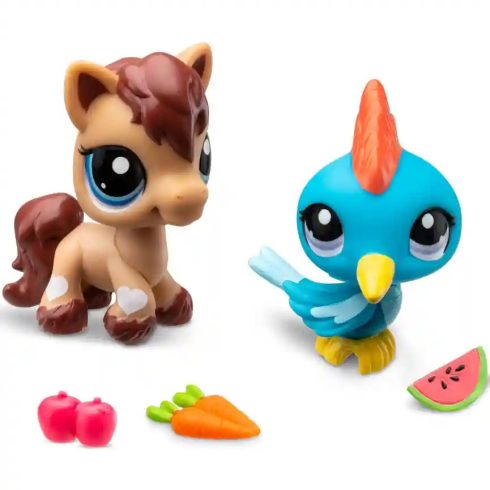 Littlest Pet Shop LPS - Póniló és harkály figuraszett