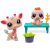 Littlest Pet Shop LPS - Zsiráf (#92) és lajhár (#93) figuraszett