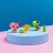   Littlest Pet Shop LPS - Teknős (#94) és nyuszi (#95) figuraszett